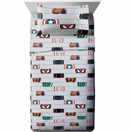 KD ETAGERE Marvel  Emblem Full Size Bed Sheet Set KD2617706